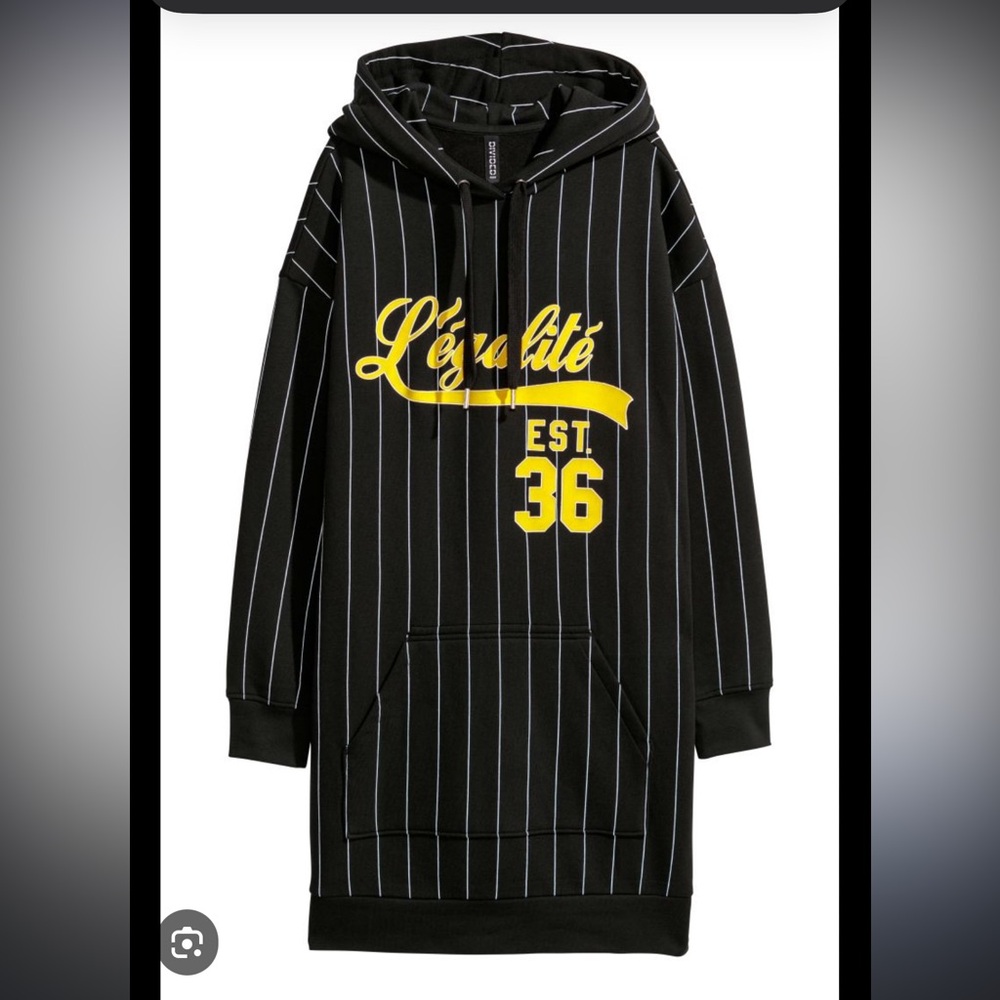 H&M L’egalite hooded dress